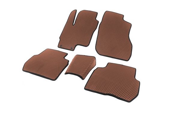 Коврики EVA P-HEV (Коричневые) для Mitsubishi Outlander 2012-2021 гг | Зображення 1