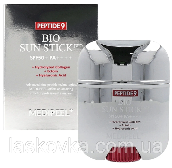 Сонцезахисний стік з комплексом пептидів Medi-Peel Peptide 9 Bio Sun Stick Pro, 19g | Зображення 1