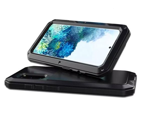 Противоударный чехол Primo Doom Armor для смартфона Samsung Galaxy S20 (SM-G980) - Black | Зображення 1