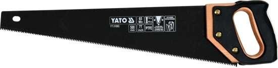 Ножівка по дереву YATO : L= 500 мм, 7 зубів/1", полотно t= 1 мм, покрите PTFE YT-31093