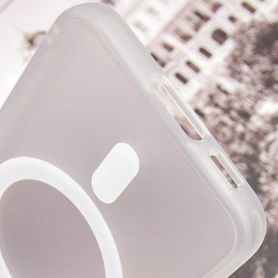 Чохол TPU Lyon frosted with MagSafe для Samsung Galaxy S23 White | Зображення 6