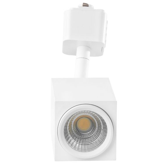 Светильник трековый поворотный LED KW-204/7W NW WH | Зображення 1