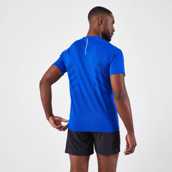 Футболка чоловіча Kiprun Run для бігу синя - 2XL. | Зображення 4