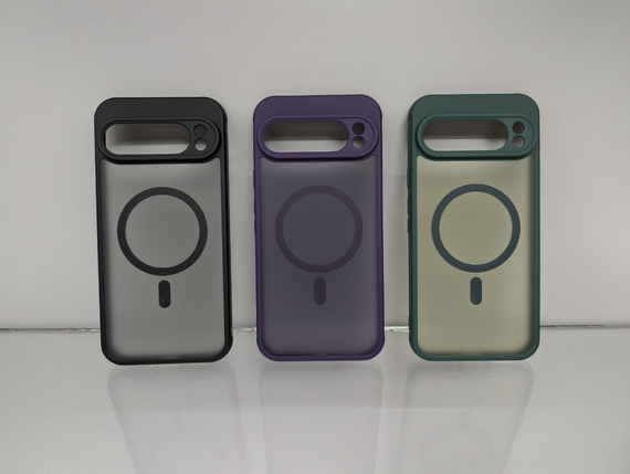 Google Pixel 10 Pro XL протиударний чохол BQ MagSafe Matte Зелений | Зображення 1