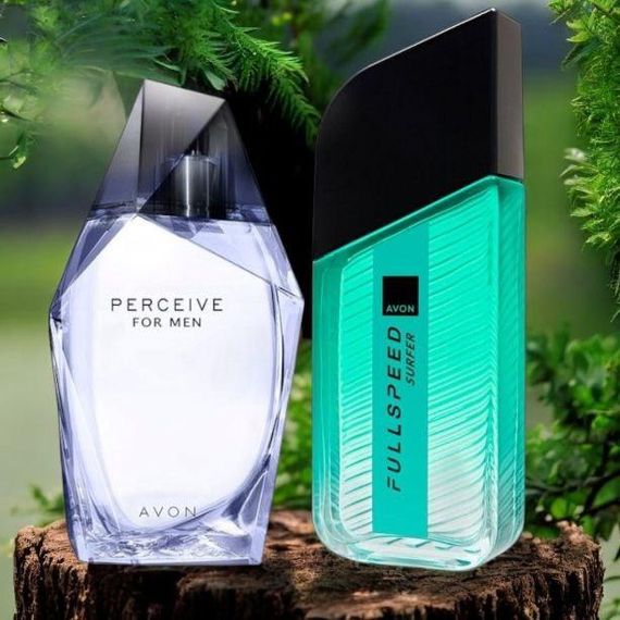 Парфумерний набір Avon Perceive та Full Speed Surfer для Нього – 2 × 100 мл
