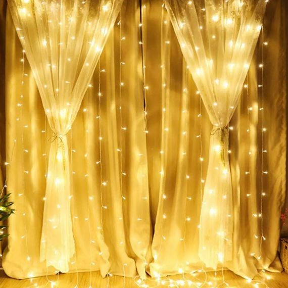 Гірлянда-водоспад LED 3м*3м 480-WW Теплий білий XPRO (47650-3905_372) | Зображення 4