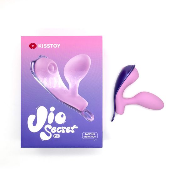 Віброяйце під одяг KISSTOY Viosecret Pro, з пульсацією для клітора, трусики-стрепи в комплекті | Зображення 5