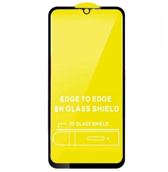 Full Glue защитное стекло Primo для телефона Huawei Y9 2019 / Enjoy 9 Plus - Black