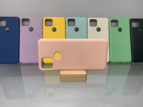 Google Pixel 5A Протиударный чохол Софт Тач чохол рожевий