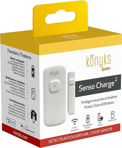 Датчик открытия двери Wifi , окна, беспроводной Konlen KL-WD00 Iphone & Android App | Зображення 4