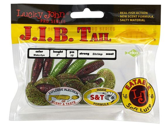 Твистер 2" LJ Лаки Джон J.I.B. Tail 122-T44 | Зображення 1