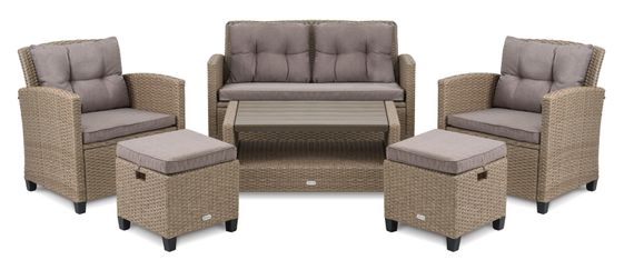 Набір садових меблів Di Volio Firenze бежевий