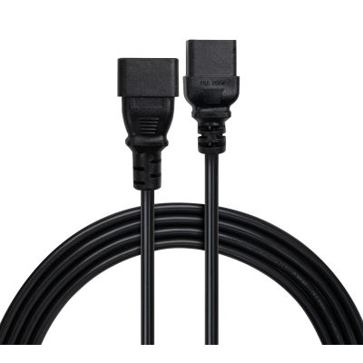 Кабель питания C19 to C20 1.8m 1.5mm2 copper Vinga (VYPCC19201815CU) | Зображення 1