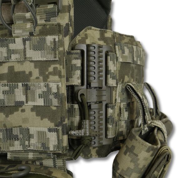 Плитоноска  CEN.2 Cordura1000D NIR піксель+  4 підсумків | Зображення 8