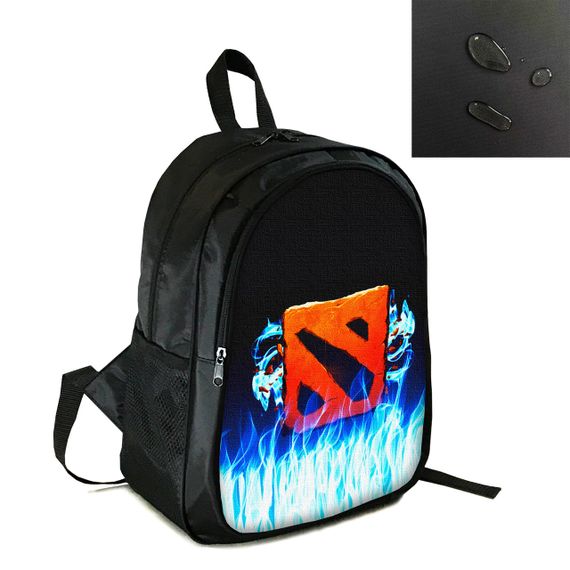 Рюкзак міський/шкільний 38×28см з принтом Dota 2 дитячий, підлітковий, спортивний (4131)