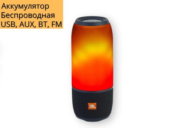 Портативна колонка XPRO PULSE-3 10Вт USB, AUX, FM, Bluetooth чорна (PULSE3) | Зображення 1