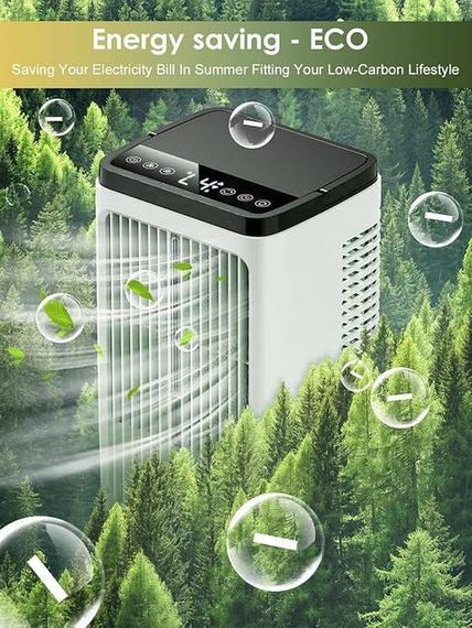 Портативный кондиционер Portable Air Cooler Охладитель воздуха для комнаты | Зображення 1