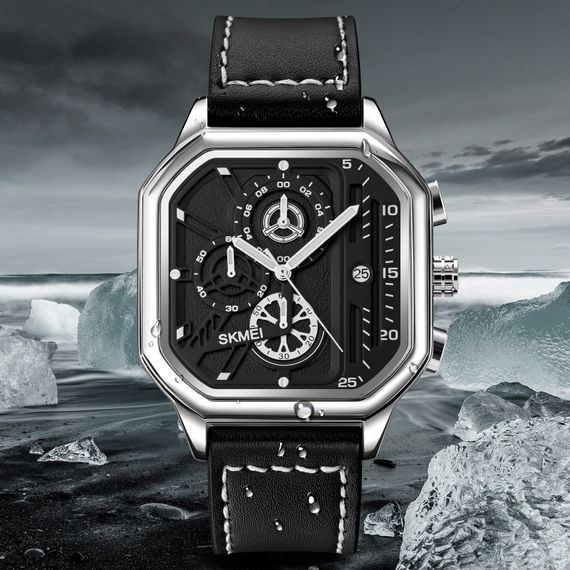 Чоловічий годинник Skmei 1963SI Silver | Зображення 3