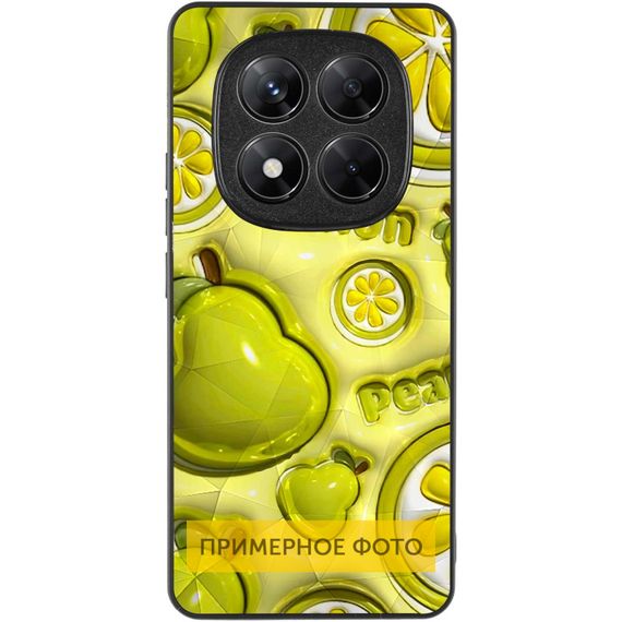 TPU+PC чохол Prisma Fluffie для Xiaomi Redmi Note 14 4G (Int. version) Lemon | Зображення 1