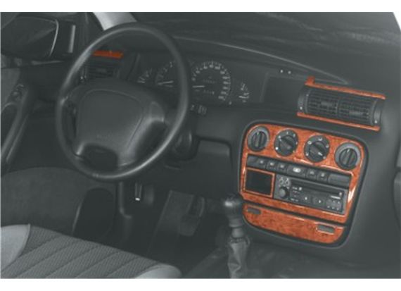 Накладки на панель (1993-1999) Дерево для Opel Omega B | Зображення 3