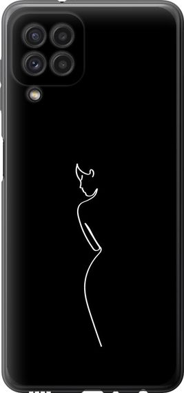 Чехол на Samsung Galaxy A22 A225F Силуэт1 "4590u-2270-17620"