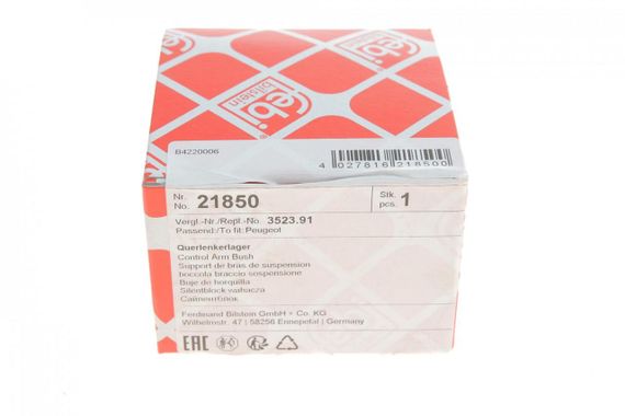 Сайлентблок важеля переднього знизу спереду Citroen Berlingo 08- 21850 | Зображення 3