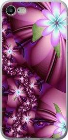 Чехол на iPhone SE 2020 Цветочная мозаика "1961u-2013-17620"