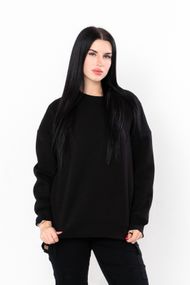 Світшот жіночий Носи своє 50 Чорний (p-12577-140564)