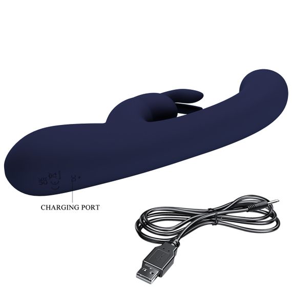 Вібратор - Pretty Love Lamar Vibrator Blue Sex Aura | Зображення 8