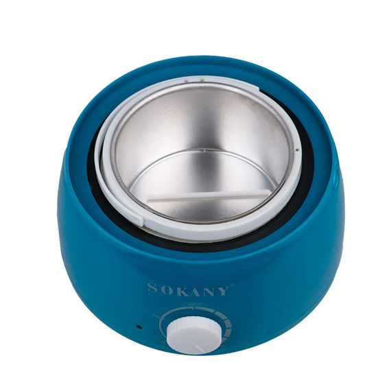 Воскоплав SOKANY SK-117 баночний з терморегулятором 500 мл зелений | Зображення 1