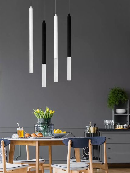 Люстра подвесная тубус LED 3W WW WH (AL-705S/1) | Зображення 6