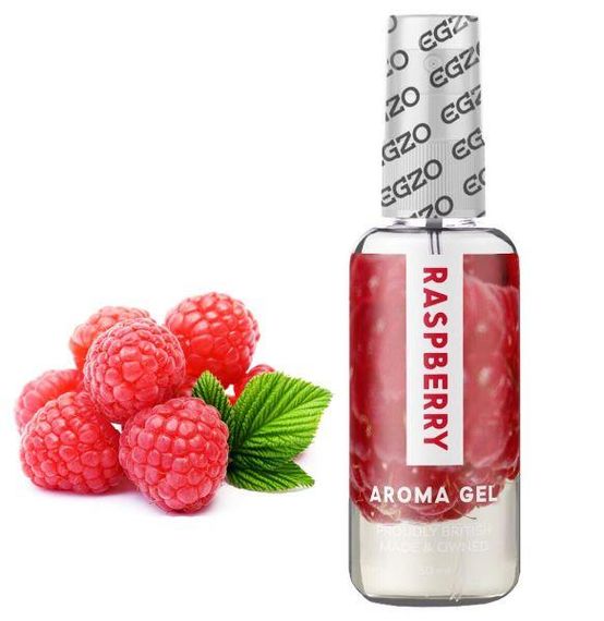 Съедобный гель-лубрикант EGZO AROMA GEL - Малина 50 мл sexstyle