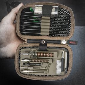 Набір для чищення зброї Real Avid AR-15 Gun Cleaning Kit Набір для чищення ар 5.56 Набір для чищення зброї 5.56
