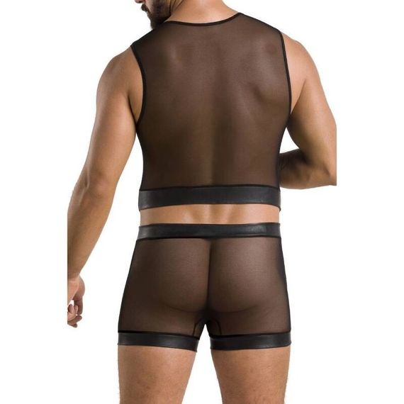 Чоловічий комплет 053 SET WILLIAM black L/XL -Passion | Зображення 3