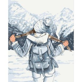 Картина по номерам "Путь к горам" 10155-AC 40x50 см