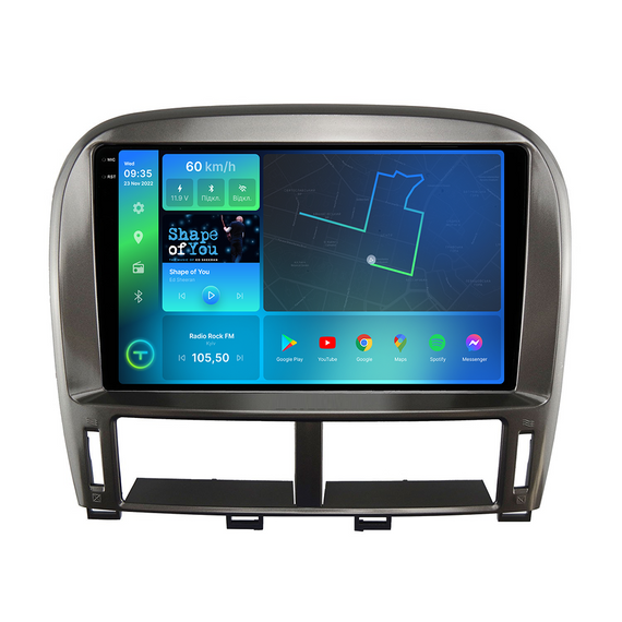 Штатна магнітола Torssen 2K Lexus LS 01-06 FL9 4+64Gb 4G Carplay DSP | Зображення 1