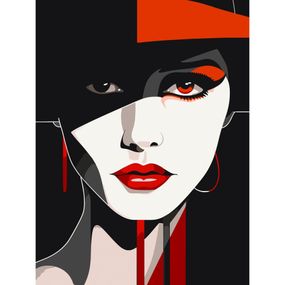 Картина по номерам "Геометрия взгляда" 10049-AC 30х40 см Art Craft