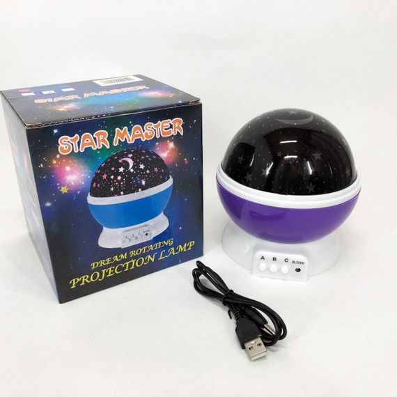 Проектор звездного неба домашний Star Master Big | Проектор небо | Ночник проектор GI-974 звездное небо | Зображення 7