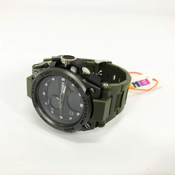 SKMEI 2031AG — тактичний протиударний годинник ARMY GREEN | Зображення 3