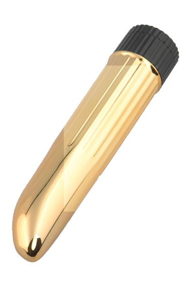 Вібратор вібромасажер точковий DREAM TOYS CLASSIC Lady FINGER GOLD — водонепроникний, 12 см, ABS-пластик | Зображення 4