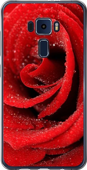 Чехол на Asus Zenfone 3 ZE520KL Красная роза "529u-449-17620"