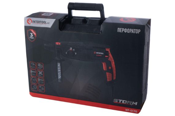 Перфоратор прямой Intertool - 1000Вт Storm (WT-0170) | Зображення 5