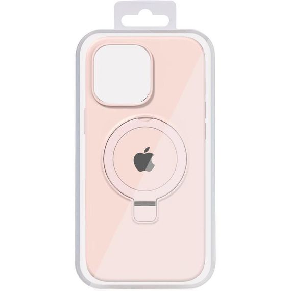 Чехол Silicone Case Full Protective with Ring для Apple iPhone 16 Pro Max (6.9") Pink | Зображення 1