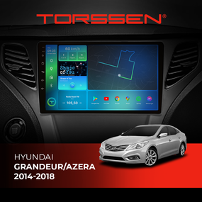Штатна магнітола Torssen Hyundai Grandeur/Azera 2014-2018 FL9 4+64Gb 4G Carplay DSP