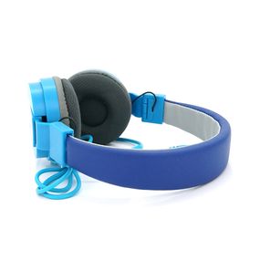 Навушники провідні Jedel WAVE6, з мікрофоном, Blue-Black, Box