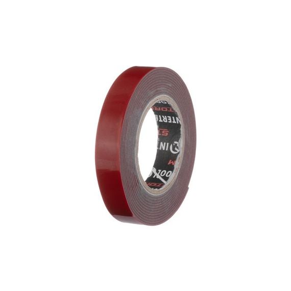 Стрічка клейка двостороння AUTO FIX 2 м, 12*1 мм, сіра, спінений акрил, STORM INTERTOOL KT-0828