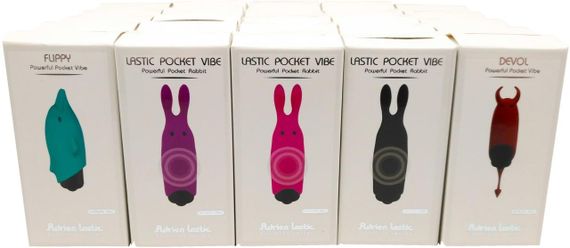 Набір вібраторів Adrien Lastic Pocket Vibe, 25 штук