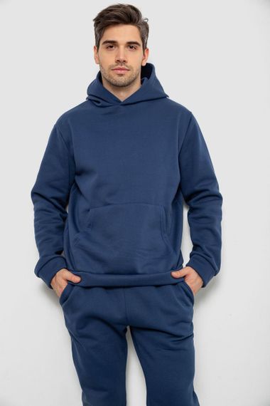 Спортивный костюм мужской на флисе, цвет синий, 238R58573 | Зображення 1