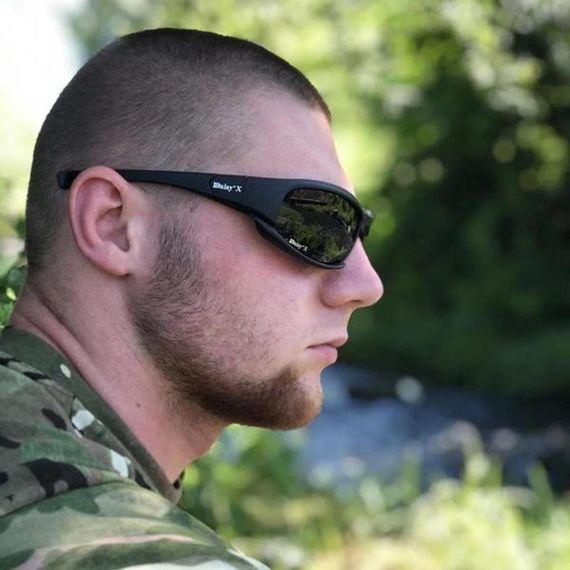 Тактические защитные очки с 4 сменными линзами / Солнцезащитные очки с поляризацией / Мужские очки | Зображення 1