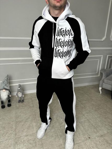 Спортивний костюм утеплений дтф | Зображення 1